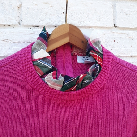 NWT Crown & Ivy 2fer Pullover Sweater size S - Picture 4 of 8